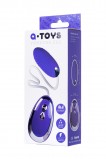 ВИБРОЯЙЦО TOYFA A-TOYS , СИЛИКОН, ФИОЛЕТОВЫЙ (6.5, Ø 2.7 см)
