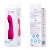 ВИБРАТОР L'EROINA , СИЛИКОН, РОЗОВЫЙ (15.5, Ø 3.2 см)