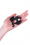 ЭРЕКЦИОННОЕ КОЛЬЦО НА ПЕНИС JOS COCKY DEVIL, СИЛИКОН, ЧЁРНЫЙ, 8,5 СМ