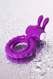 ЭРЕКЦИОННОЕ КОЛЬЦО НА ПЕНИС JOS GOOD BUNNY, СИЛИКОН, ФИОЛЕТОВЫЙ, 9 СМ