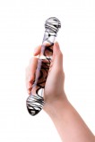 ДВУСТОРОННИЙ ФАЛЛОИМИТАТОР SEXUS GLASS, СТЕКЛО, ПРОЗРАЧНЫЙ, 20,5 СМ