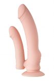 РЕАЛИСТИЧНЫЙ ФАЛЛОИМИТАТОР TOYFA A-TOYS , СИЛИКОН, ТЕЛЕСНЫЙ, 15,2 СМ