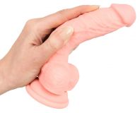 Фаллоимитатор реалистик Medical Silicone Dildo 18х3,5 см