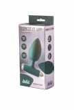 Анальная пробка с вибрацией Spice it up New Edition Perfection Dark green (11, Ø 4 см)