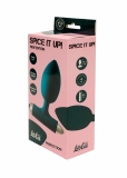 Анальная пробка с вибрацией Spice it up New Edition Perfection Dark green (11, Ø 4 см)