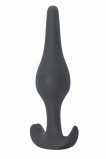 Анальная пробка Spice it up Smooth Dark Grey (12.5, Ø 3 см)