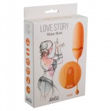 Новинка! Виброяйцо на пульте управления Love Story Mata Hari orange