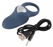 Эрекционное виброкольцо с клиторальным стимулятором Vibrating Cock Ring by You2Toys