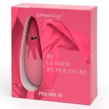 Хит! Бесконтактный клиторальный стимулятор Womanizer Premium розовый. ВНИМАНИЕ!!! ПОМЯТА УПАКОВКА!!!