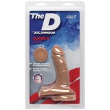 Фаллоимитатор на присоске The D™ - Super D 6 - Caramel, (16.5, Ø 3.8 см)