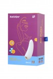 Вакуумно-волновой стимулятор Satisfyer Curvy 1+, белый