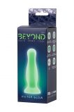 Анальная втулка светящаяся в темноте Beyond by Toyfa Mortimer Glow (12.5, Ø 3.5 см)