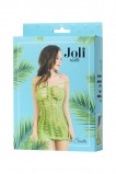 Платье-сетка Joli Siesta, зеленый (размер S/M)