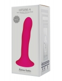 Фаллоимитатр на присоске с двойной плотностью Hitsens 4 Pink (17.5, Ø 3.5 см)