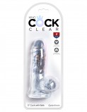 King Cock Clear, Cock with Balls 5