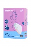 Вакуумно-волновой вибростимулятор Satisfyer Love Triangle белый