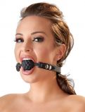 Силиконовый рельефный кляп Silicone Ball Gag by Bad Kitty Ø 3,8 см