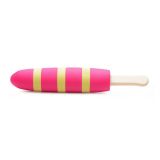 Эскимо-вибростимулятор 10X Popsicle Vibrator - Fizzin' Fuschia  (21.6, Ø 4 см)