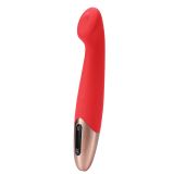 Viotec TETHYS BRIGHT RED вибромассажер с сенсорным переключением скорости вибрации (18, Ø 4 см)