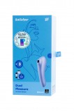 Вибромассажер Satisfyer Dual Pleasure фиолетовый