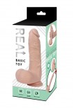 Реалистичный фаллоимитатор REAL silicone (21, Ø 4.5 см)