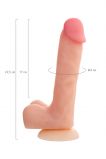 Фаллоимитатор RealStick Silicone Ryan G  (22.5, Ø 4 см)