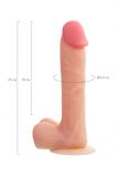 Фаллоимитатор RealStick Silicone Henry C  (25, Ø 4.3 см)