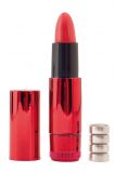 Вибромассажер Black & Red by TOYFA «Помада» 9 см