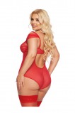 Боди SoftLine Collection Dora, красное (размер XXXL)