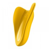 Вибратор на палец Satisfyer High Fly желтый (7 см)