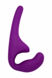 Безремневой анальный страпон Natural Seduction Purple (20, Ø 2.5 см)