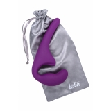 Безремневой анальный страпон Natural Seduction Purple (20, Ø 2.5 см)