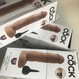 PipeDream King Cock 10 Фаллоимитатор с имитацией семяизвержения Squirting Cock (25.4 , Ø 5.3 см). Помята упаковка! Товар не поврежден!