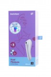 Вибромассажер Satisfyer Dual Pleasure, белый - СО СКИДКОЙ (без коробки), с возможностью управления через приложение