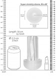 Автоматическая вакуумная помпа на батарейках Automatic Cyber Pump with Masturbation Sleeve (30, Ø 7 см)