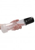 Автоматическая вакуумная помпа на батарейках Automatic Cyber Pump with Masturbation Sleeve (30, Ø 7 см)