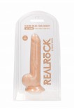 Фаллоимитатор Silicone Dildo With Balls телесный (24, Ø 4.4 см)