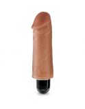 PipeDream King Cock 5 Vibrating Stiffy Вибратор загорелый (12.7,Ø 3.8 см)