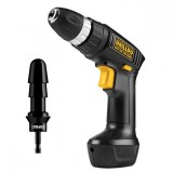 Секс набор DRILLDO DELUXE Vac-U-Lock с двумя членами 7 предметов