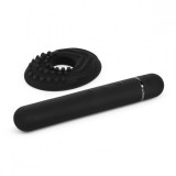 Силиконовый мини-вибратор класса люкс Le Wand Baton - чёрный (11.9, Ø 2.4 см)