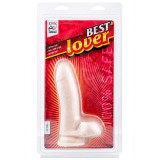 Фаллоимитатор с мошонкой BEST LOVER (16.5, Ø 4 см)