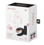 Вибратор для пар Satisfyer Double Love черный