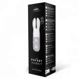 Карманный кролик CRYSTALIZED  с 6 режимами, белый