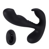 СТИМУЛЯТОР ПРОСТАТЫ REMOTE CONTROL PROSTATE STIMULATOR WITH ROLLING BALL BLACK