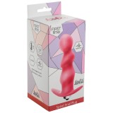 Анальная пробка с вибрацией Spiral Anal Plug Pink (10.5, Ø 2.6 см)