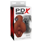 Мастурбатор вагина и анус PDX Plus Pick Your Pleasure Stroker мулатка