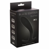 Анальная пробка Strong Force Anal Plug Black (13.5, Ø 3.3 см)