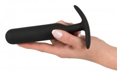 Утяжеленная анальная пробка Anal Trainer by Black Velvets SMALL (16, Ø 3 см)