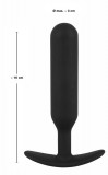 Утяжеленная анальная пробка Anal Trainer by Black Velvets SMALL (16, Ø 3 см)