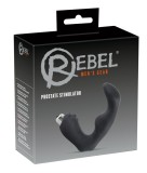 Вибромассажер простаты эргономичной L-формы Prostate Vibrator by Rebel (25, Ø 3.3 см)